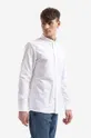 λευκό Βαμβακερό πουκάμισο A.P.C. Chemise Greg Ανδρικά