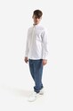 A.P.C. cămașă din bumbac Chemise Greg COECK.H12499 alb AA00