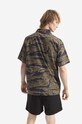 Clothing Maharishi cotton shirt Camo 8171.TIGERSTR green