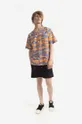 Maharishi camicia in cotone Tigerskins x Warhol multicolore