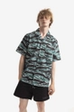 black Maharishi cotton shirt Tigerskins x Warhol Men’s