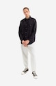 Drôle de Monsieur shirt SH100.NAVY black AA00