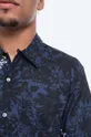 бордо Памучна риза Norse Projects Carsten Flower Print