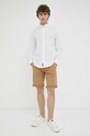Дрехи Памучна риза Marc O'Polo B21766842156 бял