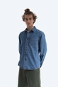 blue A.P.C. cotton shirt Surchemise Victor Men’s