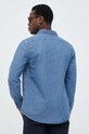 Ρούχα Τζιν πουκάμισο United Colors of Benetton 5FV6UQ001.902 μπλε