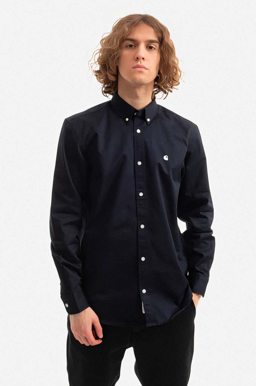 maroon Carhartt WIP cotton shirt Madison Men’s