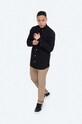 Norse Projects cotton shirt N40.0456.9999 black AA00