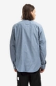 Košile Norse Projects Silas Chambray Tab Series N40-0582 7077  100 % Organická bavlna