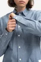 Памучна риза Norse Projects Silas Chambray Tab Series N40-0582 7077