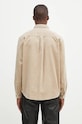 Carhartt WIP corduroy shirt beige I029958.WALL.BLACK