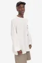 béžová Bavlnené tričko s dlhým rukávom Manastash Armor Pánsky