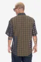 Taikan camicia in cotone Patchwork S/S Shirt marrone