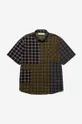 Taikan cotton shirt Patchwork S/S Shirt  100% Cotton