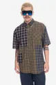 Taikan cotton shirt Patchwork S/S Shirt