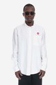 Wood Wood cotton shirt Tod plain white 10245301.1198