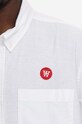 Wood Wood cotton shirt Tod 10245301.1198 white AA00