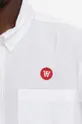 Bavlnená košeľa Wood Tod Shirt 10245301-1198 BRIGHT WHITE biela
