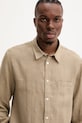 A.P.C. camasa A.P.C. Chemise Cassel LIAEK-H12545 BLACK verde LIAEK.H12545