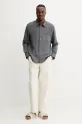 Рубашка A.P.C. A.P.C. Chemise Cassel LIAEK-H12545 BLACK LIAEK.H12545 серый AA00