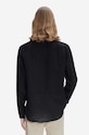 A.P.C. cămașă A.P.C. Chemise Cassel LIAEK-H12545 BLACK LIAEK.H12545 negru AA00