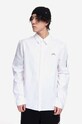 Košile A-COLD-WALL* Pawson Shirt ACWMSH078 WHITE hladký bílá ACWMSH078