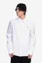 белый Хлопковая рубашка A-COLD-WALL* Pawson Shirt Мужской