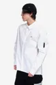 λευκό Βαμβακερό πουκάμισο A-COLD-WALL* Pawson Shirt