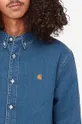 blu Carhartt WIP camicia di jeans Weldon Shirt