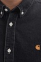Carhartt WIP denim shirt Weldon Shirt I031928 black