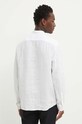 Odzież Marc O'Polo koszula lniana M23742842320 biały
