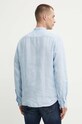 Marc O'Polo koszula lniana niebieski M23742842320