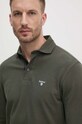 Barbour longsleeve bawełniany zielony MML1333