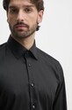 Bavlněná košile BOSS černá 50479922