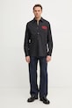 Diesel camasa din bumbac S-SIMPLY-D SHIRT A14634.0PCAL negru AA00