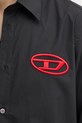 Хлопковая рубашка Diesel S-SIMPLY-D SHIRT A14634.0PCAL чёрный