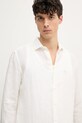 MC2 Saint Barth camicia di lino bianco PAMP001