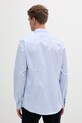 Odzież Eton koszula bawełniana 100012744.NOS niebieski
