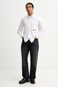 Βαμβακερό πουκάμισο Karl Lagerfeld Jeans A3M16021 λευκό AA00