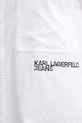 Βαμβακερό πουκάμισο Karl Lagerfeld Jeans A3M16021 λευκό