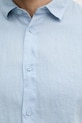 Armani Exchange srajca moška lanena modra XM001223.AF14619.NOS