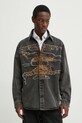 Y/Project camicia di jeans EVERGREEN PARIS' BEST PATCH DENIM SHIRT 207SI002 grigio AA00
