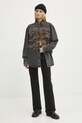 Y/Project camicia di jeans EVERGREEN PARIS' BEST PATCH DENIM SHIRT 207SI002 grigio
