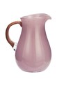 Madam Stoltz dzbanek ze szkła barwionego 16 x 22 cm fioletowy 2430974