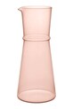 Ferm Living karafka ze szkła barwionego 25 x 11 cm różowy 1104272740