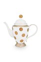 Pip Studio dzbanek do herbaty Dot Delight 1,25 L żółty 51005086