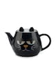 Balvi dzbanek do herbaty Wake Cat 10,8 x 18 x 12 cm 28143 czarny AA00