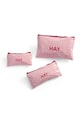 Komplet vrečk HAY Candy Mono Wash Bag 3-pack