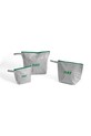 Σετ τσαντάκια HAY Candy Mono Wash Bag 3-pack γκρί AE750.E493.AB48