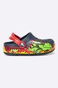 Crocs - Klapki dziecięce Crocs Lights granatowy 202661